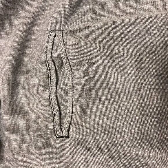 DepartWest gray button up long sleeve shirt XL - Picture 2 of 4